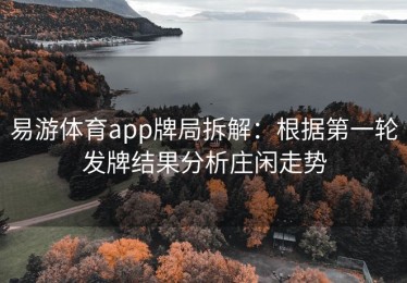 易游体育app牌局拆解：根据第一轮发牌结果分析庄闲走势