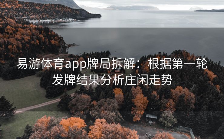 易游体育app牌局拆解：根据第一轮发牌结果分析庄闲走势